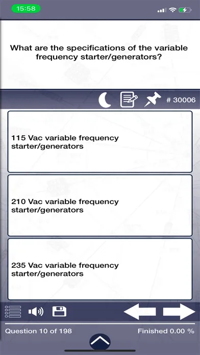 Captures d'écran de Boeing 787 Training Guide Lite